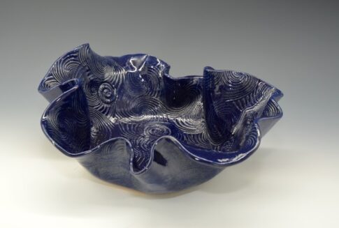 Large Sapphire Bowl
